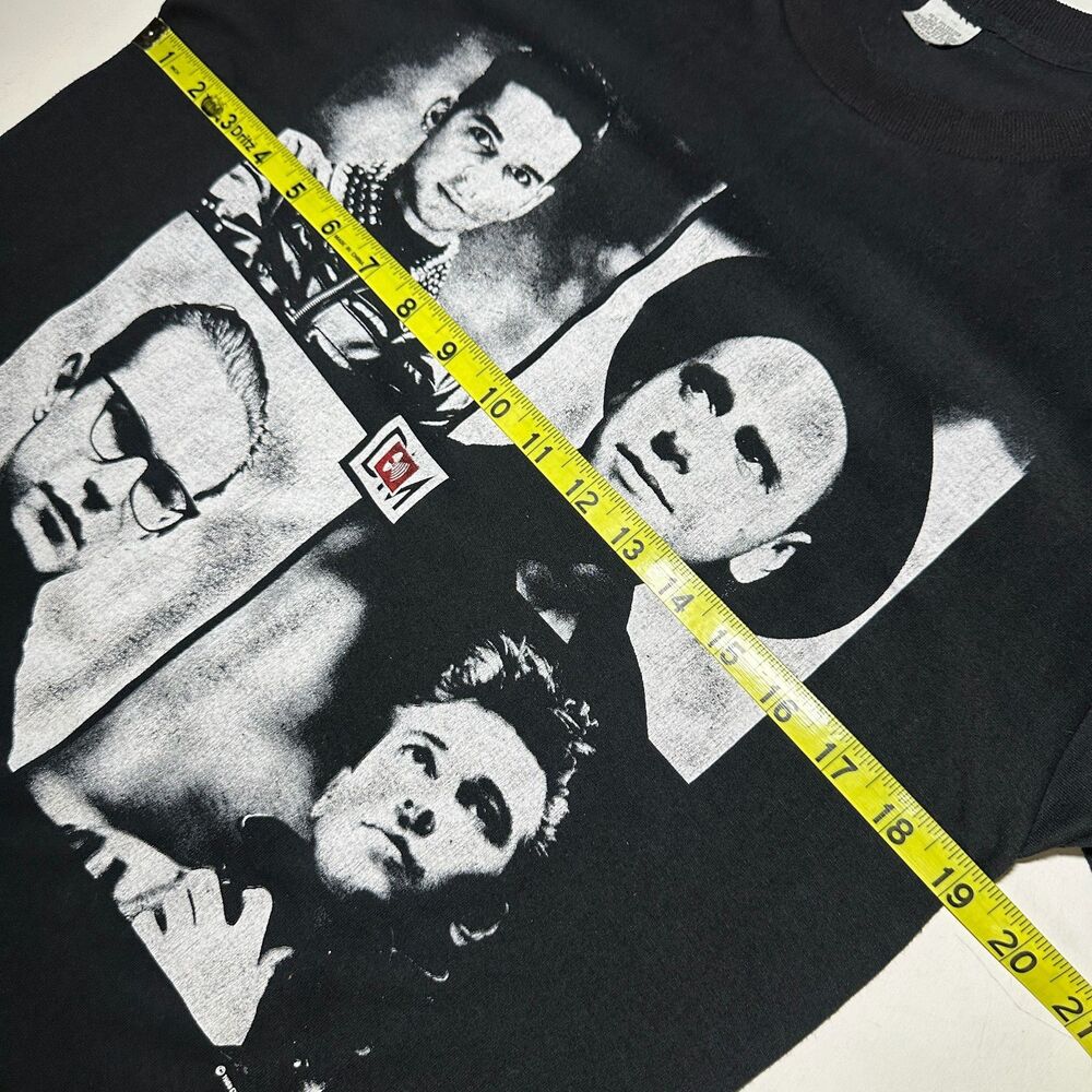 Vintage 1988 Depeche Mode "Music for the Masses" Tour Tee | Single Stitch | USA - Picture 12 of 15